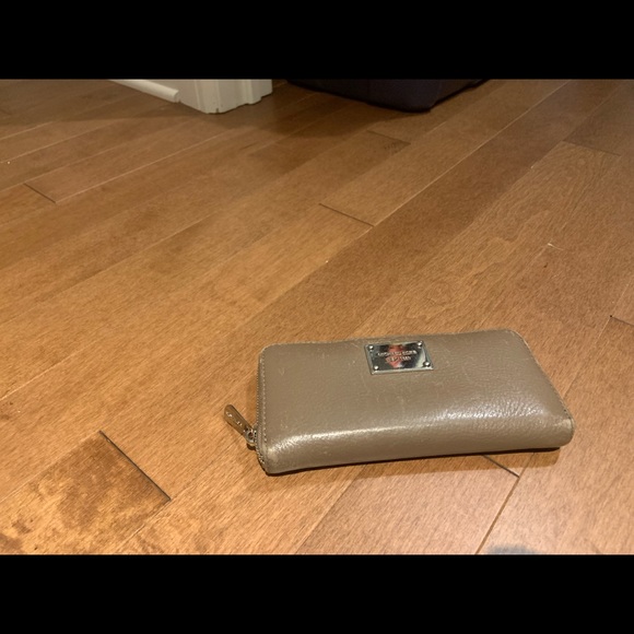 MK original wallet beige leather - Picture 3 of 4